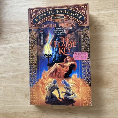 The Flame Key (Keys to Paradise Book I) Daniel Moran Vintage Fantasy 1st Print