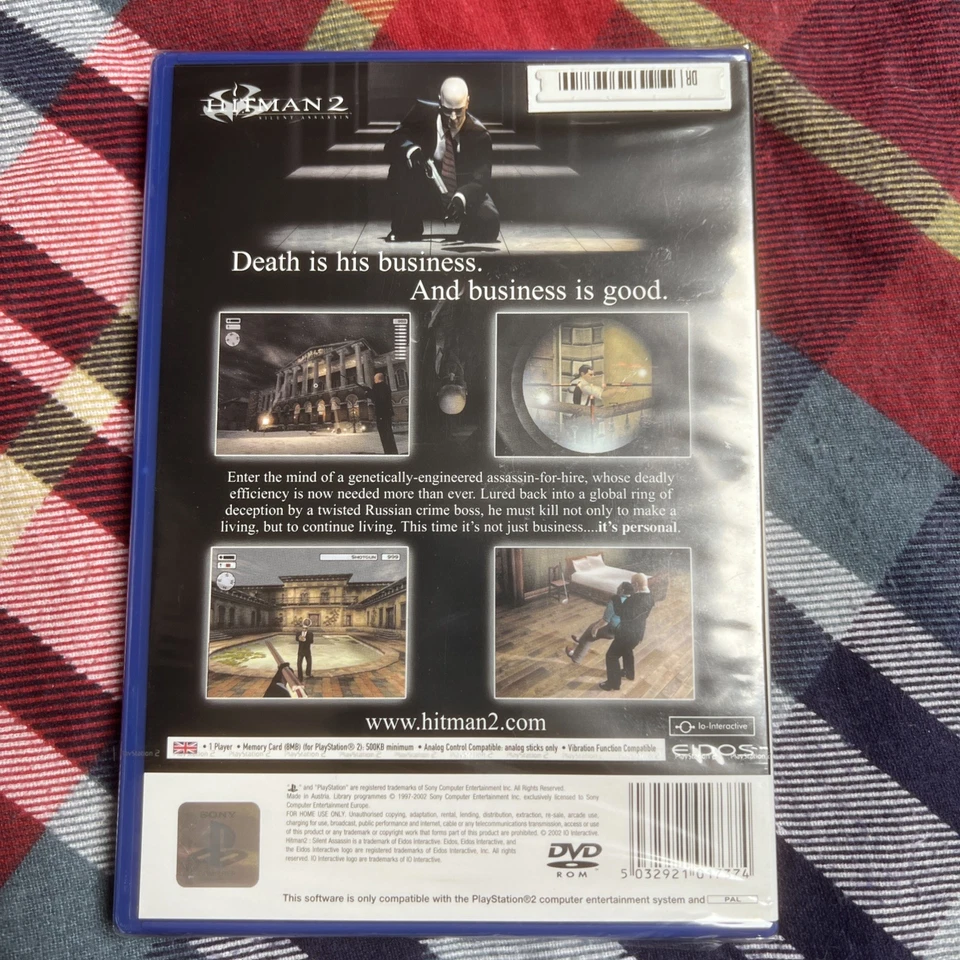 Hitman 2 Silent Assassin Ps2 Game New Sealed U.K. Pal Sony PlayStation 2 - Image 2 of 4