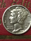 1944-S  Mercury  SILVER Dime  Nice  Hi- Grade SILVER  Coin         "BUY IT NOW"