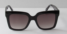 Quay Australia ICY Oversized Sunglasses Black Frame 52-21-145 NEW CASE/CLOTH