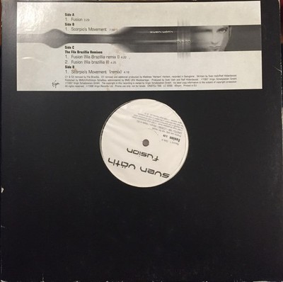Sven Vath - Fusion / Scorpio's Movement - Used Vinyl Record 2x12 - Promo - P5z