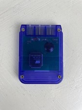 Sony PlayStation 1 PS1 1MB Memory Card Blue Tested/Works