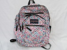 JanSport Big Student 17" Backpack multi color geometric design