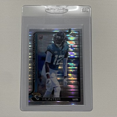 2025 Topps Chrome #332 Travis Hunter Pulsar Jaguars Rookie RC
