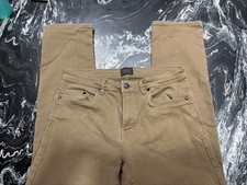 Jachs Men's 5 Pocket Pant Straight Fit Stretch Flex Tan Size 32 x 30