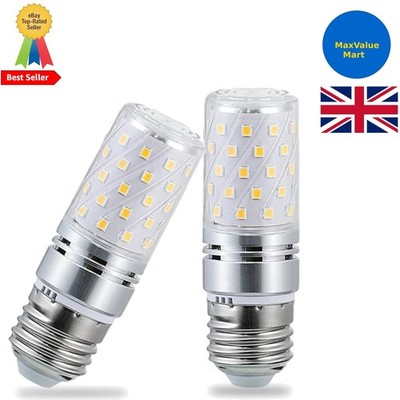 12W E27 LED Maisschraube Leuchtmittel, 1200lm 3000K warmweiß, 100W Glühlampen...