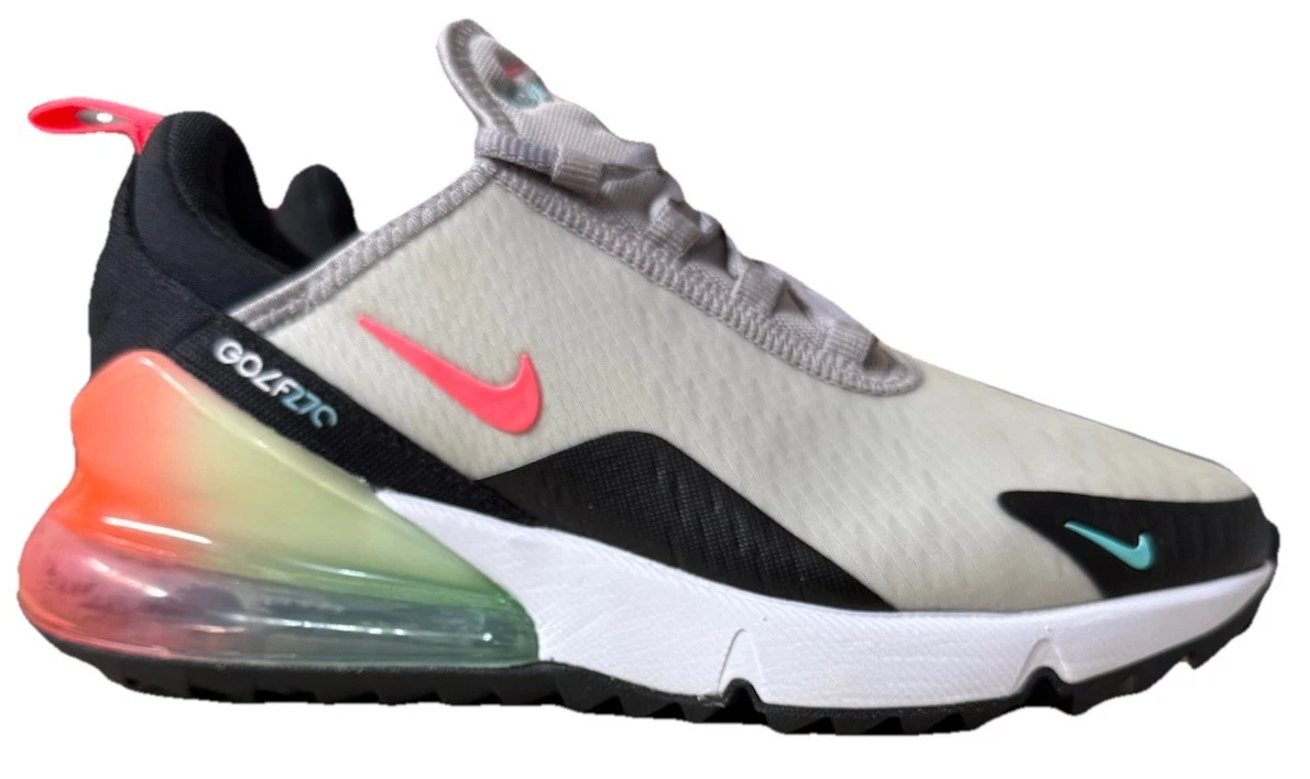 Nike Air Max 270 Golf Atmosphere Grey Hot Punch for Sale