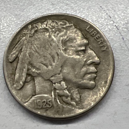 Buffalo Nickels 1925 níquel real envío gratuito