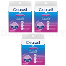 Clearasil Rapid Rescue Healing Spot Patches 18ct Each Lot of 3