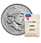 2026 P/D Semiquincentennial Emerging Liberty Dime 20$ Bag Sealed In Mint Box