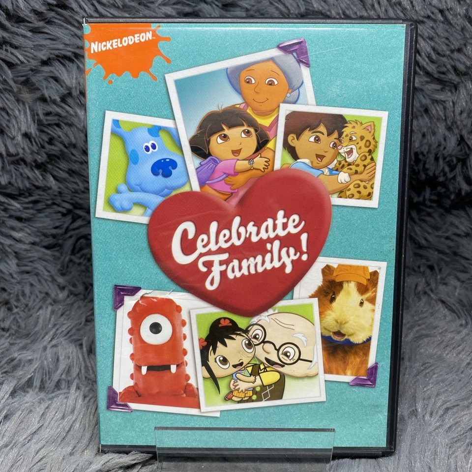 Nickelodeon: Celebrate Family! DVD 2009 Nick Jr Cartoon Collaboration Shows￼ Foto 2 de 4