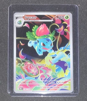 Karte #Pokemon TCG Ivysaur Art 2025 Ultra Rare SIR 134/132 MEG Megaevolution DE