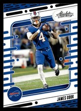 James Cook 2024 Panini Absolute #12 Buffalo Bills FOOTBALL *085