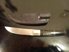 VASQUEZ (Mike Sr.) 1 of 1 Vintage Custom/Handmade Japanese-Style Tanto KNIFE. VG