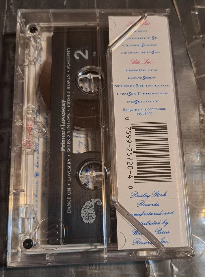 Prince - LoveSexy Cassette - Brand New Sealed Promo Copy - Image 3 of 4