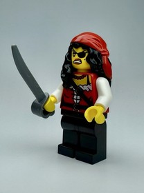 LEGO&reg; Pirates III Pirate Princess Minifigure w/ Sword  pi165 70411 - Excellent