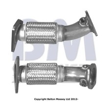 Abgasrohr Auspuffrohr Hosenrohr / Flexrohr Für NISSAN QASHQAI u.a. - BM