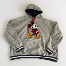 Disneyland Embroidered Mickey Mouse Hoodie XLarge