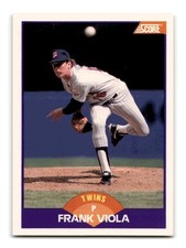 Frank Viola 1989 Score #290 Minnesota Twins NM-MINT