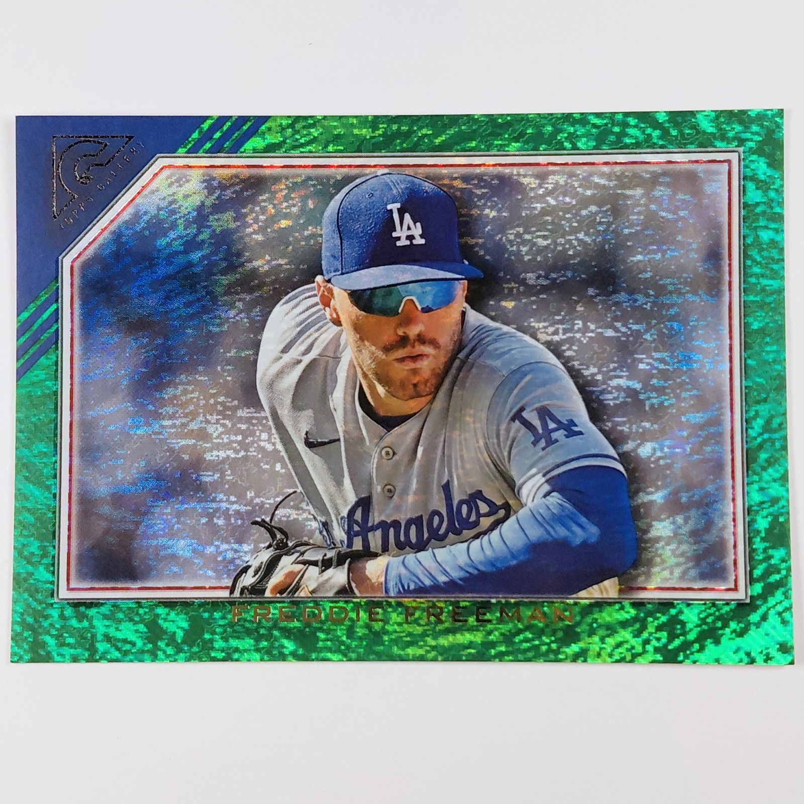 2022 Topps Gallery - Freddie Freeman #179 Green Pattern /99