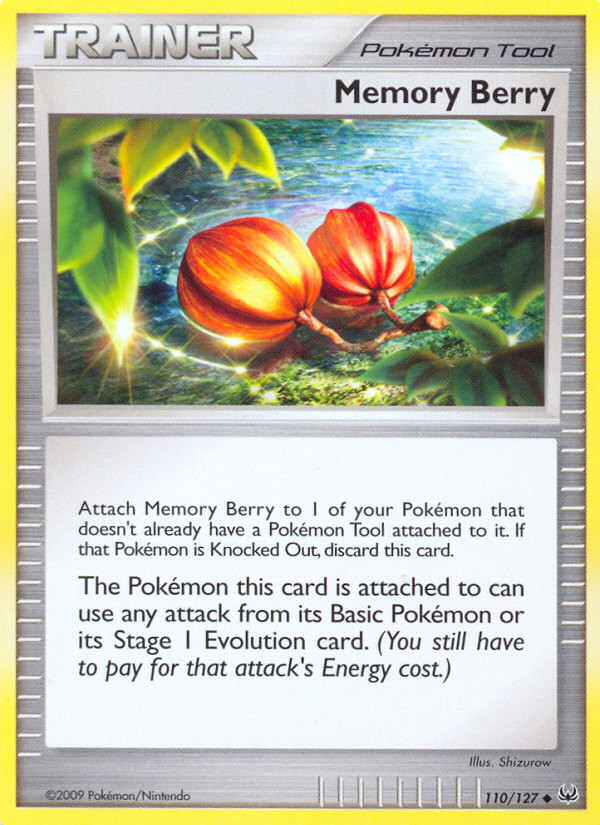 Memory Berry (110/127) [Platinum: Base Set] Moderately Played