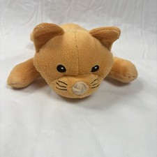 Orange Cat Plush Stuffed Animal Melissa And Doug 9 Inch Embroidered Eyes Kitten