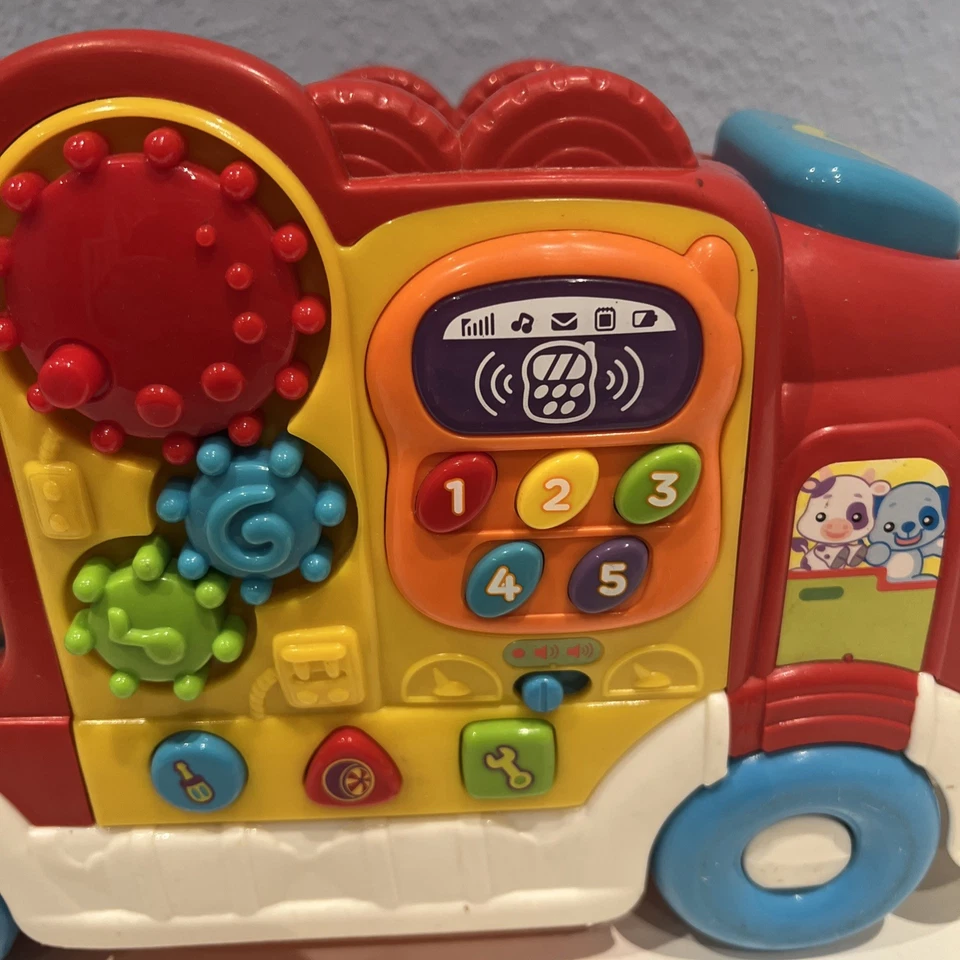 VTech Tut Tut Baby Flitzer Autotransporter + 1 Auto Weihnachten Geschenk Kinder - Bild 2 von 4