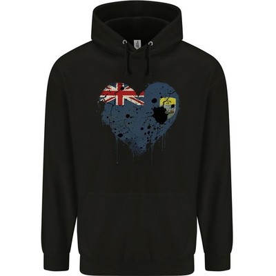 Love Flag Saint Helena Fußball Kinder Hoodie