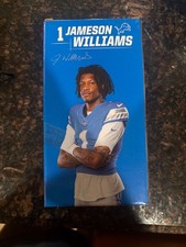 Jameson Williams Bobblehead NFL Detroit Lions Limited Edition