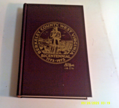 1972 BERKELEY COUNTY, WEST VIRGINA by WILLIAM THOMAS DOHERTY (Hardcover)