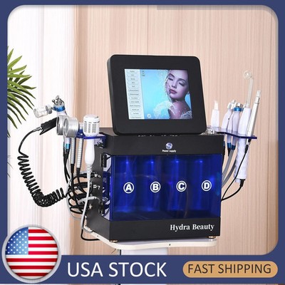 14in1 Hydra Spa Facial Beauty Machine Dermabrasion  Skin Cleaning Face Desktop