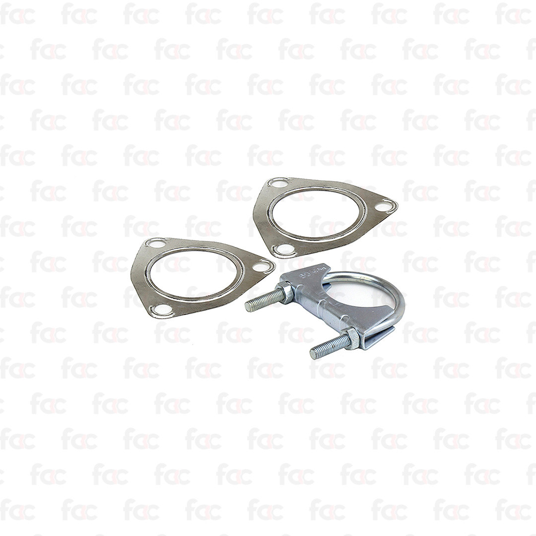 Homologated Petrol Catalytic Converter Fitting Kit For Audi A3 2.0 03-08 Euro 4