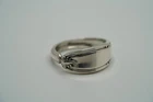Vintage Sterling Silver Leonore Flower Spoon Ring Size 13 JB37 R264