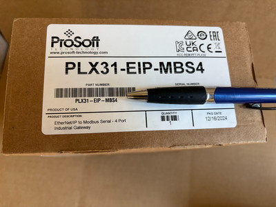 ProSoft PLX31-EIP-MBS4 Industrial Ethernet Switch  - New