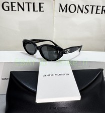 GentleMonster Rococo 01 Sunglasses Black Frame Black Lenses
