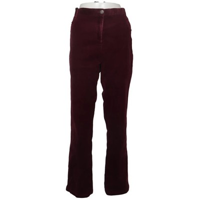 Marks & Spencer, Cordhose, Größe: 50, Rot, Baumwolle/Elasthan, Einfarbig #Huq