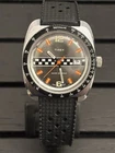 Vintage Timex Marlin Calendar Divers Watch Checkered Flag Racing Dial [1977]