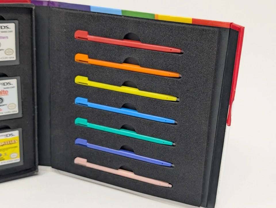 Bundle/Lot of 9 Nintendo DS Games, 7 DS Lite Pens & Cartridges Case - Image 3 of 4