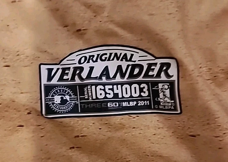 Detroit TIGERS Shirt Mens Extra Large White Baseball MLB Verlander Adult - Image 3 of 4