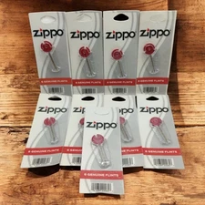 9 Genuine Zippo Lighter Flint Value Packs (6 Flints Each) Brand New 