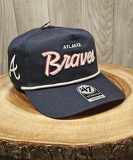 Atlanta Braves Script 47 Brand Golfer Rope Sn...