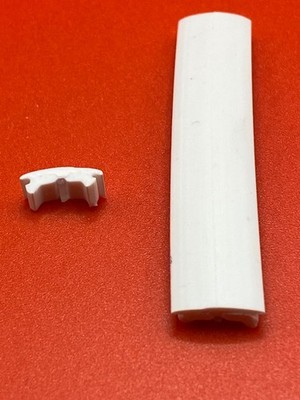 Leistenfüller 12 mm weiß, Fendt / Hobby