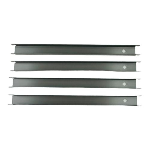 4 Count Alera Two Row Hangrails for Alera 30″ & 36″ Wide Lateral Files Aluminum - Picture 5 of 8