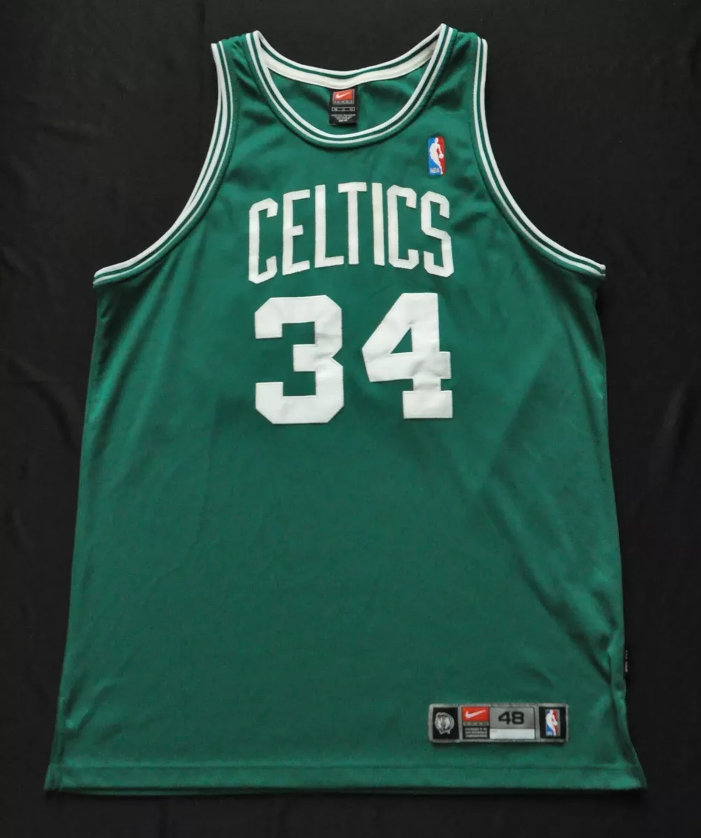 PAUL PIERCE Boston Celtics Nike Dri Fit NBA Authentic Jersey Green