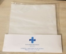 50 New 12" Blue Mass Inner Record Sleeves 2 MIL Clear Poly Bags 33 RPM LP Covers