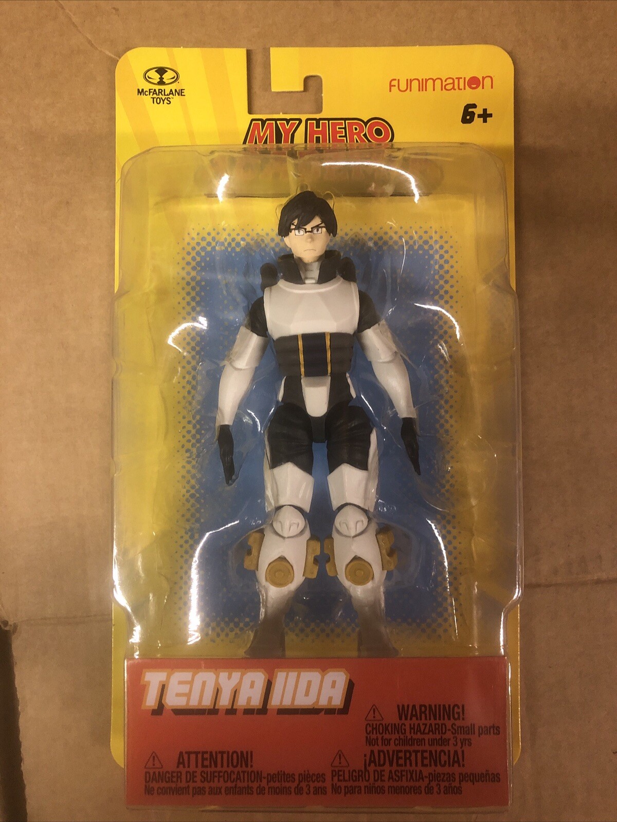 McFarlane Funimation My Hero Academia Tenya Iida 5” Action Figure BNIB
