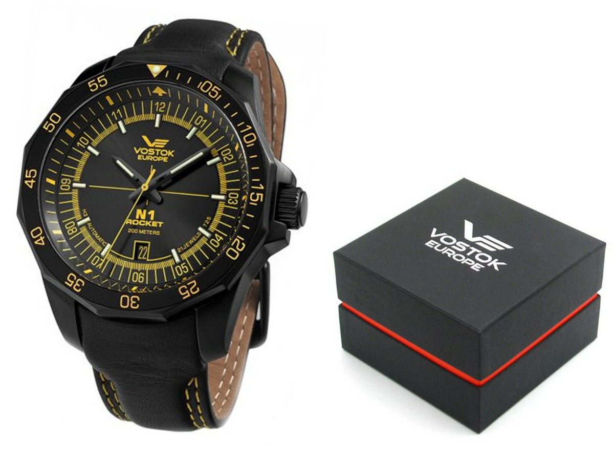 AUTOMATIC VOSTOK EUROPE N1 Rocket NH35A/2254151 DE | eBay