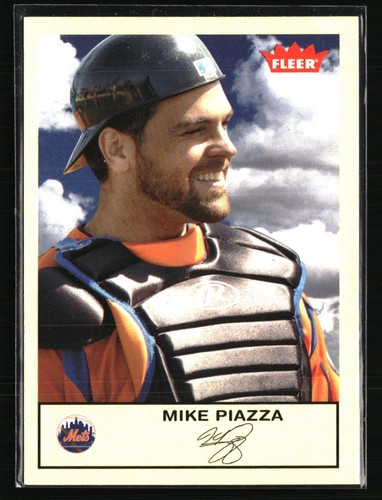 Mike Piazza #46 2005 Fleer Tradition card
