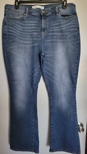 Levi Strauss Women's Size 20M Irr 35 x 32 Blue Signature Mid Rise Jeans 2-101 