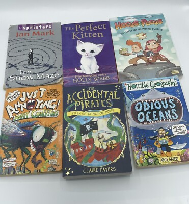 Young Readers Children Kids Book Bundle Assortment X6